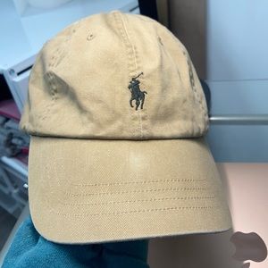 Tan Polo hat. One size fits most.